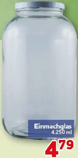 CENTERSHOP Einmachglas Angebot