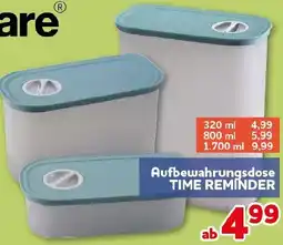 CENTERSHOP Tupperware Aufbewahrungsdose TIME REMINDER Angebot