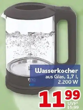 CENTERSHOP Wasserkocher Angebot
