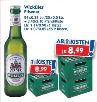 Hol'ab Getränkemarkt Wicküler Pilsener Angebot