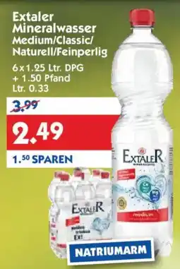 Hol'ab Getränkemarkt Extaler Mineralwasser Medium/Classic/ Naturell/Feinperlig Angebot