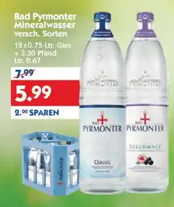 Hol'ab Getränkemarkt Bad Pyrmonter Mineralwasser Angebot