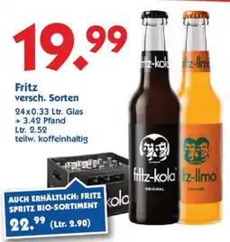 Hol'ab Getränkemarkt Fritz Angebot