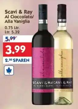 Hol'ab Getränkemarkt Scavi & Ray Al Cioccolato/ Alla Vaniglia Angebot