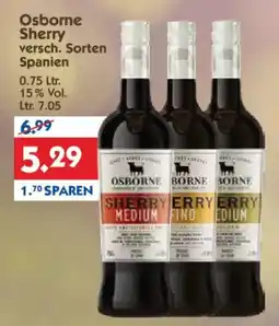 Hol'ab Getränkemarkt Osborne Sherry Angebot