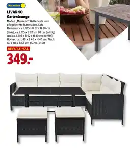 Lidl LIVARNO Gartenlounge Modell,,Manacor". Angebot