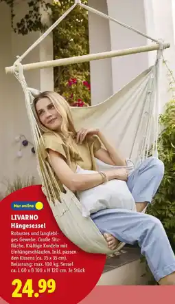 Lidl LIVARNO Hängesessel Angebot