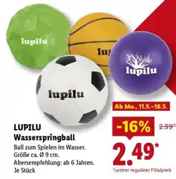 Lidl LUPILU Wasserspringball Angebot
