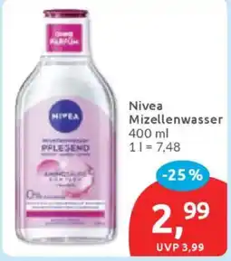 Budni Nivea Mizellenwasser Angebot