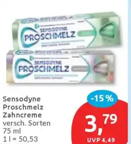 Budni Sensodyne Proschmelz Zahncreme Angebot