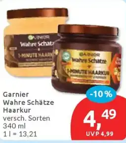 Budni Garnier Wahre Schätze Haarkur Angebot