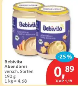 Budni Bebivita Abendbrei Angebot