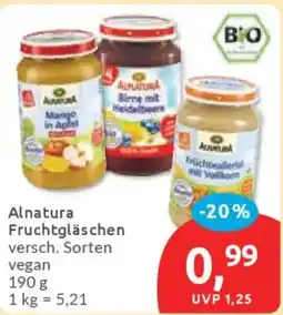 Budni Alnatura Fruchtgläschen Angebot