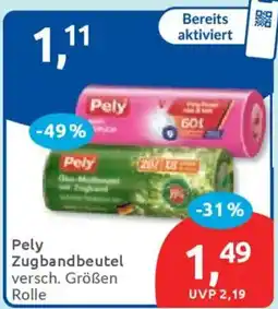 Budni Pely Zugbandbeutel Angebot
