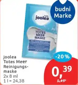 Budni joolea Totes Meer Reinigungsmaske Angebot