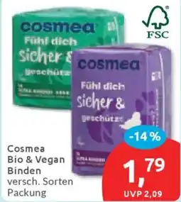 Budni Cosmea Bio & Vegan Binden Angebot