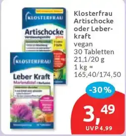 Budni Klosterfrau Artischocke oder Leberkraft Angebot