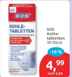Budni SOS Kohletabletten Angebot