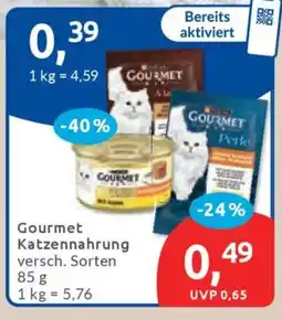 Budni Gourmet Katzennahrung Angebot