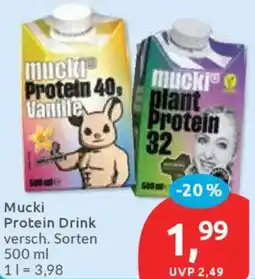 Budni Mucki Protein Drink Angebot