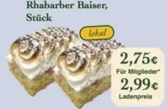 LPG Biomarkt Rhabarber Baiser Angebot
