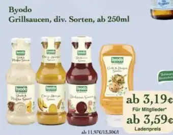 LPG Biomarkt Byodo Grillsaucen Angebot