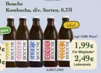 LPG Biomarkt Bouche Kombucha Angebot