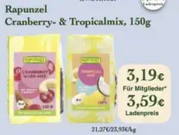 LPG Biomarkt Rapunzel Cranberry- & Tropicalmix, Angebot