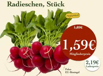 LPG Biomarkt Radieschen Angebot