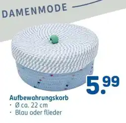 Rossmann Aufbewahrungskorb Angebot