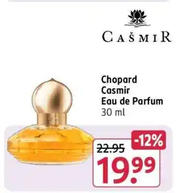 Rossmann Chopard Casmir Eau de Parfum 30 ml Angebot