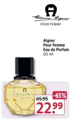 Rossmann Aigner Pour Femme Eau de Parfum 60 ml Angebot