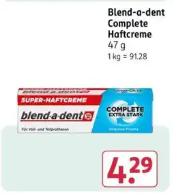 Rossmann Blend-a-dent Complete Haftcreme Angebot