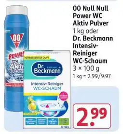 Rossmann Dr. Beckmann Intensiv-Reiniger WC-Schaum Angebot