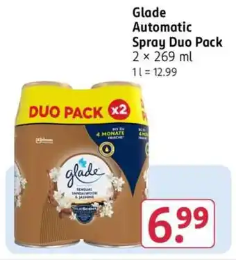 Rossmann Glade Automatic Spray Duo Pack Angebot
