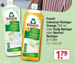 Rossmann FROSCH Universal-Reiniger* Orange Angebot