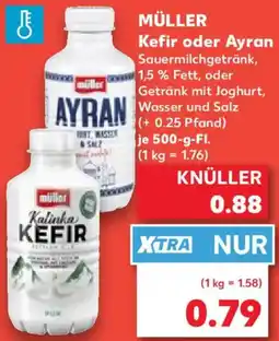 Kaufland MÜLLER Kefir oder Ayran Angebot