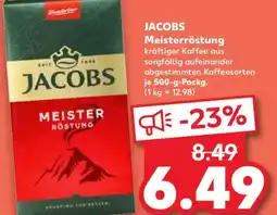Kaufland JACOBS Meisterröstung Angebot