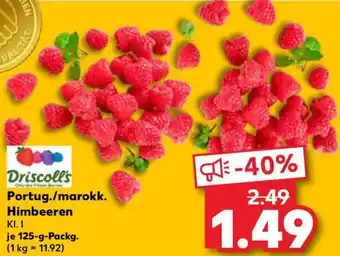 Kaufland Driscoll's Portug./marokk. Himbeeren Angebot