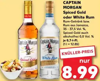 Kaufland CAPTAIN MORGAN Spiced Gold oder White Rum Angebot