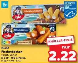 Kaufland IGLO Fischstäbchen Angebot