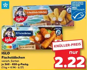 Kaufland IGLO Fischstäbchen Angebot