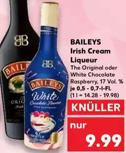 Kaufland BAILEYS Irish Cream Liqueur Angebot