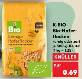 Kaufland K-BIO Bio-Haferflocken Angebot