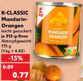 Kaufland K-CLASSIC Mandarin Orangen Angebot