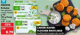 Kaufland FROSTA Kräuter Angebot