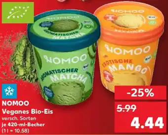 Kaufland NOMOO Veganes Bio-Eis Angebot