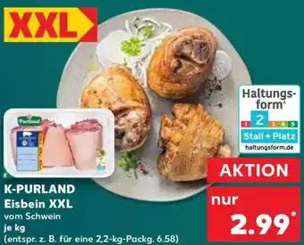 Kaufland K-PURLAND Eisbein XXL Angebot