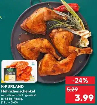 Kaufland K-PURLAND Hähnchenschenkel Angebot