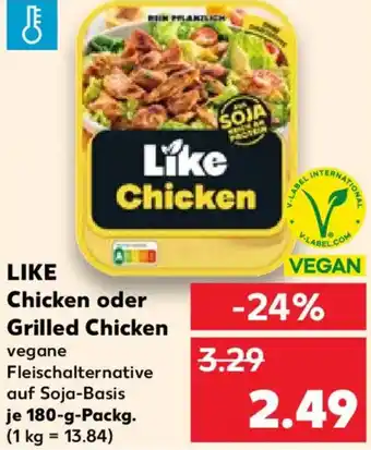 Kaufland LIKE Chicken oder Grilled Chicken Angebot